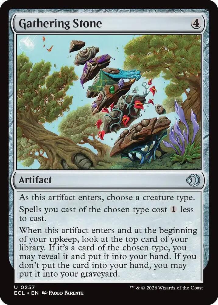 SJ Gathering Stone - Lorwyn Eclipsed (ECL) Lorwyn Eclipsed