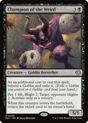 SJ Champion of the Weird - Lorwyn Eclipsed (ECL) Lorwyn Eclipsed