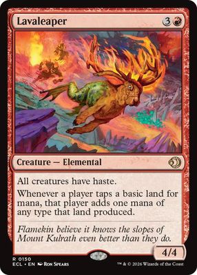SJ Lavaleaper - Lorwyn Eclipsed (ECL) Lorwyn Eclipsed