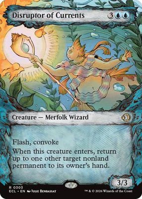 SJ Disruptor of Currents (Showcase) - Lorwyn Eclipsed (ECL) Lorwyn Eclipsed