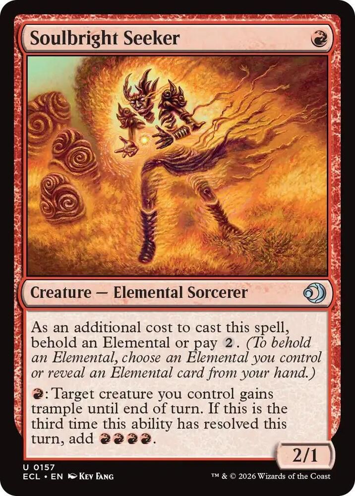 SJ Soulbright Seeker - Lorwyn Eclipsed (ECL) Lorwyn Eclipsed