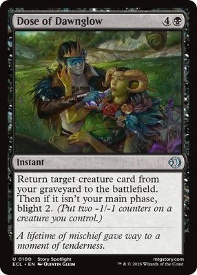 SJ Dose of Dawnglow - Lorwyn Eclipsed (ECL) Lorwyn Eclipsed