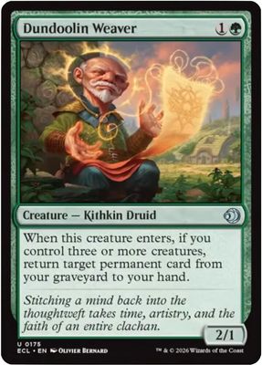 SJ Dundoolin Weaver - Lorwyn Eclipsed (ECL) Lorwyn Eclipsed