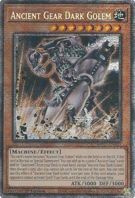 SJ Ancient Gear Dark Golem - 2025 Mega-Pack (MP25) 2025 Mega-Pack Starlight