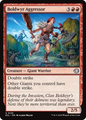 SJ Boldwyr Aggressor - Lorwyn Eclipsed (ECL) Lorwyn Eclipsed