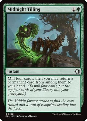 SJ Midnight Tilling - Lorwyn Eclipsed (ECL) Lorwyn Eclipsed