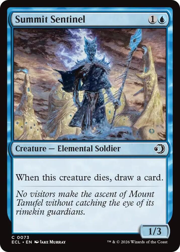 SJ Summit Sentinel - Lorwyn Eclipsed (ECL) Lorwyn Eclipsed