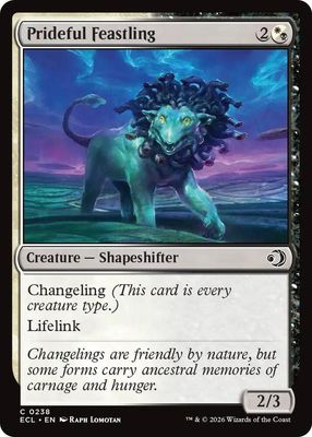 SJ Prideful Feastling - Lorwyn Eclipsed (ECL) Lorwyn Eclipsed