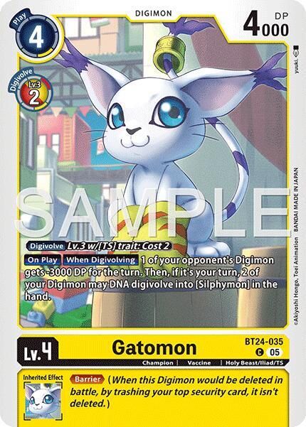 SJ Gatomon - Time Stranger (BT-24) Time Stranger
