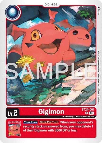 SJ Gigimon - Time Stranger (BT-24) Time Stranger