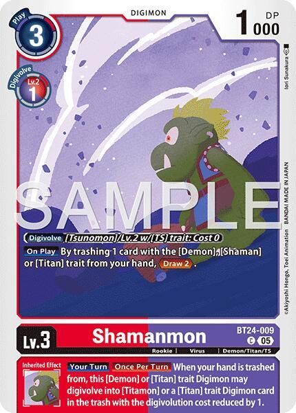 SJ Shamanmon - Time Stranger (BT-24) Time Stranger