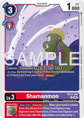 SJ Shamanmon - Time Stranger (BT-24) Time Stranger