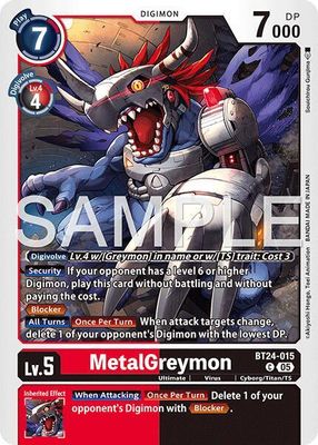 SJ MetalGreymon - Time Stranger (BT-24) Time Stranger