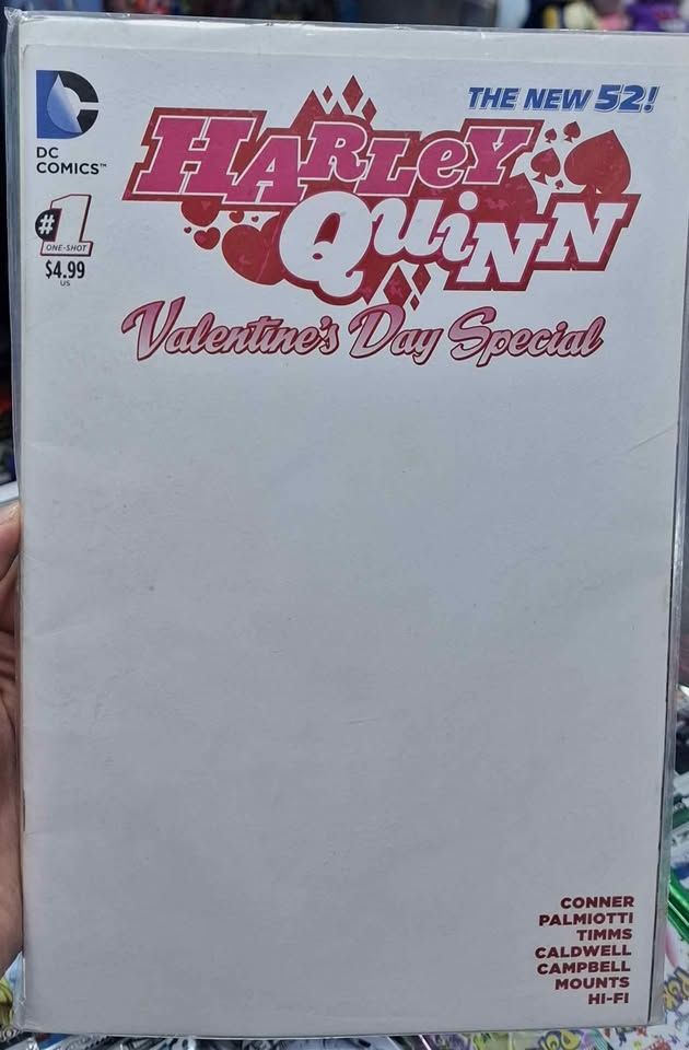SJ Harley Quinn Comic Issue 1 Valentine Day Special DC