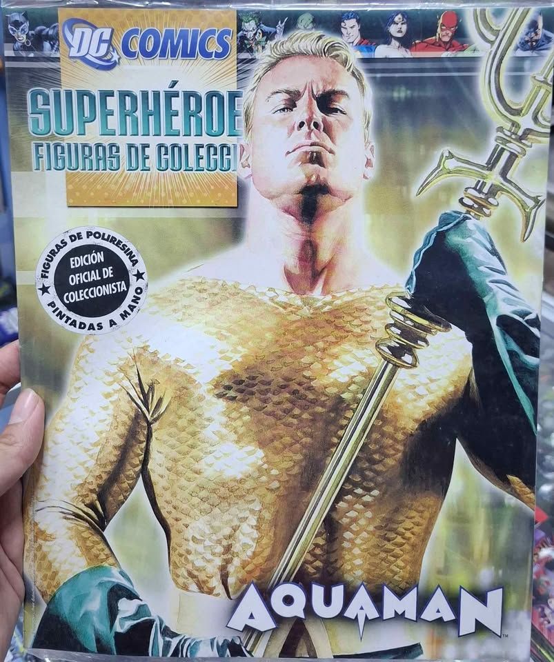 SJ Aquaman Revista Eaglemoss DC Comics