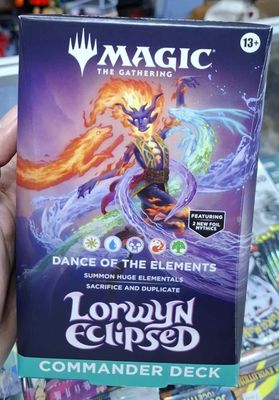 SJ1 Dance of the Elements Commander Deck Lorwyn Eclipsed Magic The Gathering Nuevo Sellado
