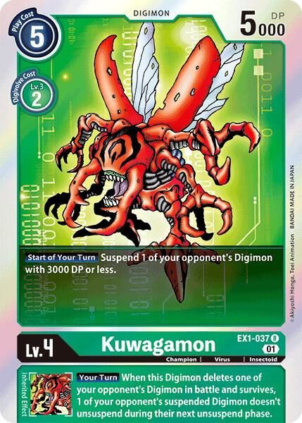 SJ Kuwagamon - Classic Collection (EX01) Classic Collection FOIL
