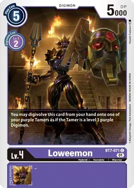 SJ Loweemon - Next Adventure (BT07) Next Adventure