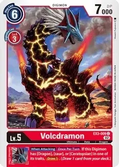 SJ Volcdramon - Draconic Roar (EX03) Draconic Roar