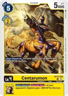 SJ Centarumon - Blast Ace (BT14) Blast Ace