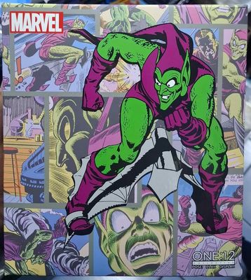 SJ Green Goblin Figura Mezco One Marvel Figuea
