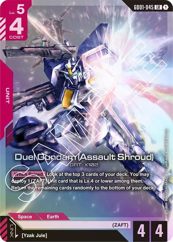 SJ Duel Gundam (Assault Shroud) - Newtype Rising (GD01) Newtype Rising LR