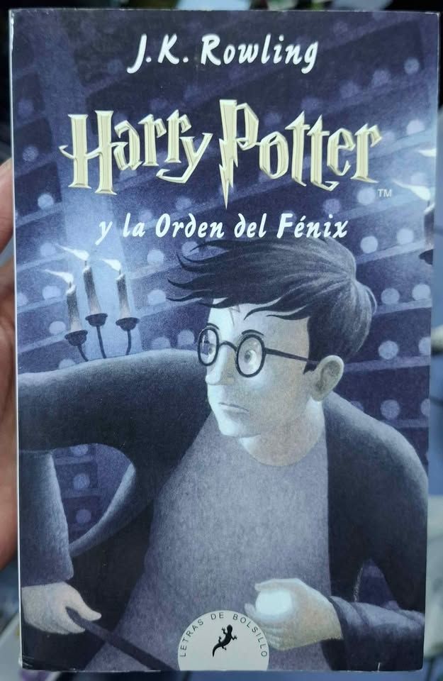 SJ Harry Potter y la Orden del Fenix Libro Español JK Rowling