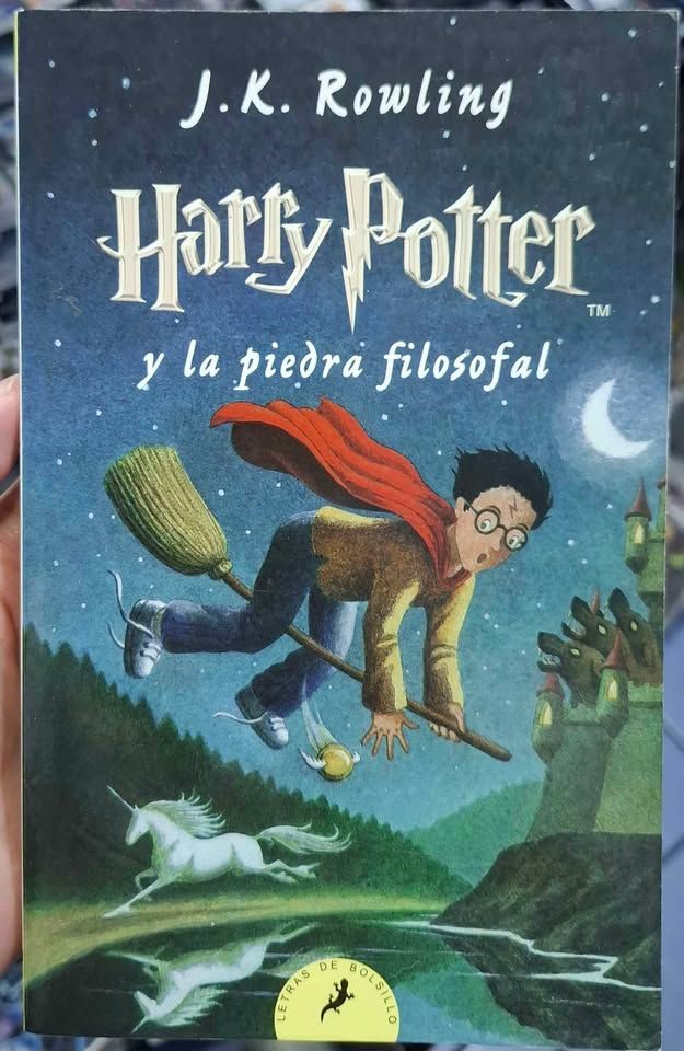 SJ Harry Potter y la Piedra Filosofal Libro Español JK Rowling