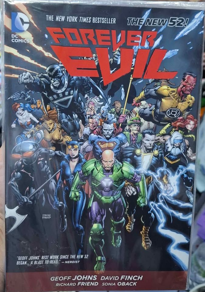 SH1 DC Forever Evil Comic The New 52 Libro