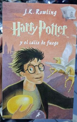 SJ Harry Potter y el Caliz de Fuego Libro Español JK Rowling