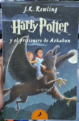 SJ Harry Potter y el Prisionero de Azkaban Libro Español JK Rowling