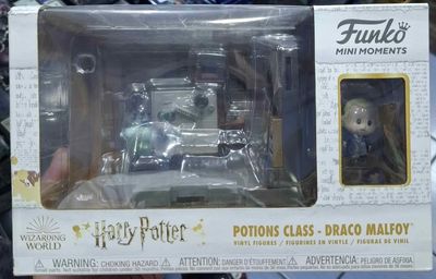 SJ Potions Class Draco Malfoy Figura Harry Potter Funko Mini Moments Set