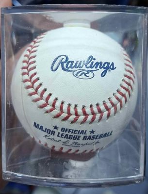 SJ1 Official Major League MLB Baseball Bola Oficial Con Protector