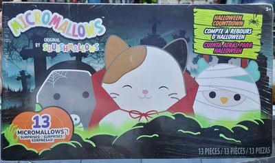 SJ3 Micromallows Halloween Squishmallows Nuevo