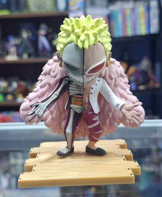 SJ One Piece Donquixotr Doflamingo Figura 4 Pulgadas Mighty Jaxx Blind Box