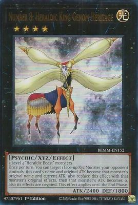 SJ Number 8: Heraldic King Genom-Heritage - Battles of Legend: Monster Mayhem (BLMM) Battles of Legend: Monster Mayhem Ultra