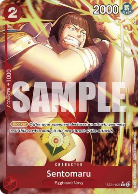 SJ Sentomaru (Parallel) - Starter Deck EX: Gear 5 (ST21) Starter Deck EX: Gear 5