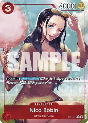 SJ Nico Robin (Parallel) - Starter Deck EX: Gear 5 (ST21) Starter Deck EX: Gear 5