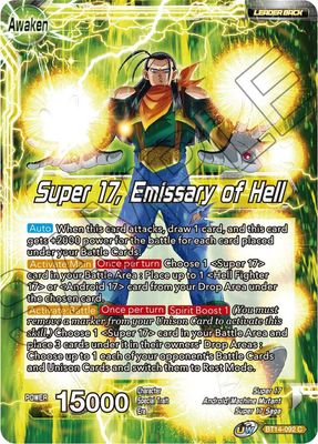 SJ Super 17 // Super 17, Emissary of Hell - Cross Spirits (DBS-B14) Cross Spirits Foil