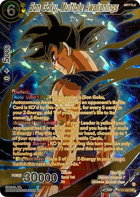 SJ Son Goku, Multiple Awakenings (SPR) - Perfect Combination (BT23) Perfect Combination Foil