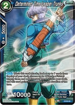 SJ Determined Time Leaper Trunks - Expansion Deck Box Set 03: Ultimate Box (DBS-BE03) Expansion Deck Box Set 03: Ultimate Box Foil