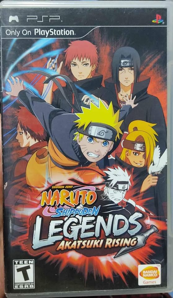 SJ Naruto Shippuden Legends Akatsuki Rising PSP Usado Completo