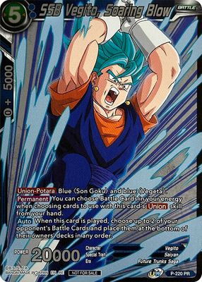 SJ SSB Vegito, Soaring Blow (Event Pack 09) (Alternate Foil) - Tournament Promotion Cards (TPR) Tournament Promotion Cards