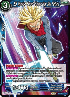 SJ SS Trunks, Sword Connecting the Future - Expansion Deck Box Set 23: Premium Anniversary Box 2023 (DBS-BE23) Expansion Deck Box Set 23: Premium Anniversary Box 2023 Foil