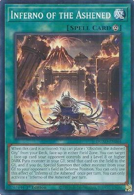SJ Inferno of the Ashened - Duelist's Advance (DUAD) Duelist's Advance