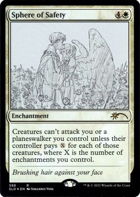 SJ Sphere of Safety (588) - Secret Lair Drop Series (SLD) Secret Lair Drop Series Foil