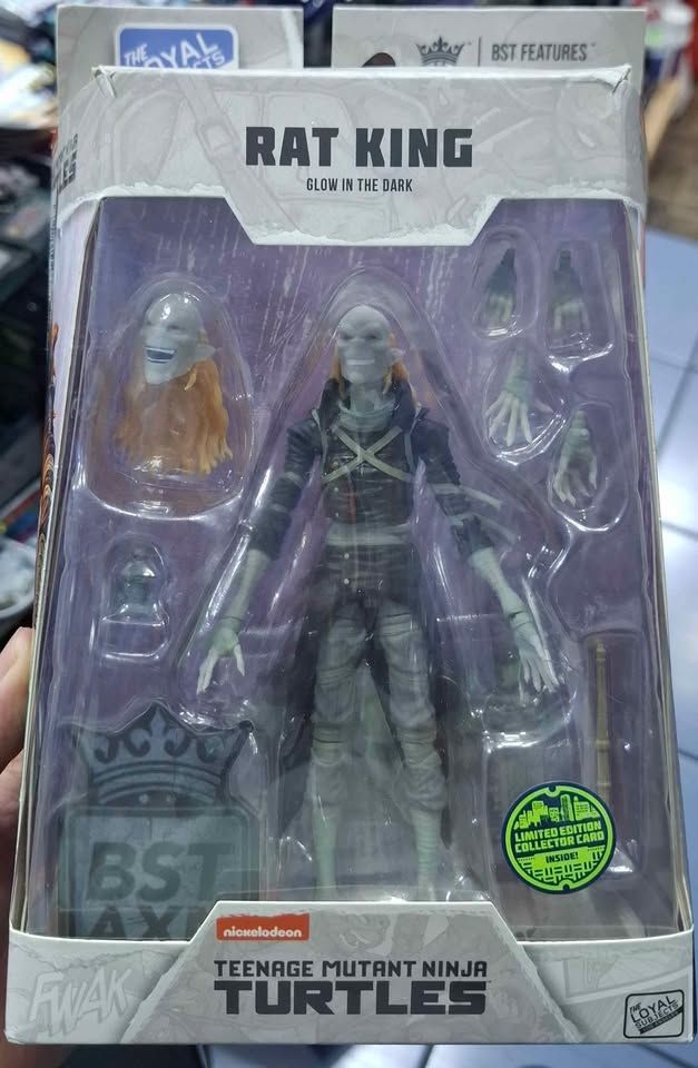 SJ2 Rat King Figura Tortugas Ninja BST AXN