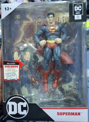 SJ Superman Figura DC Direct Mcfarlane Page Punchers