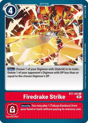 SJ Firedrake Strike - Next Adventure (BT07) Next Adventure