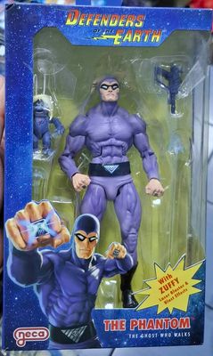 SJ NECA King Features Defenders of Earth Series Phantom Figura 7 Pulgadas